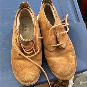 UGG Men's Brown Suede Chukka Boots